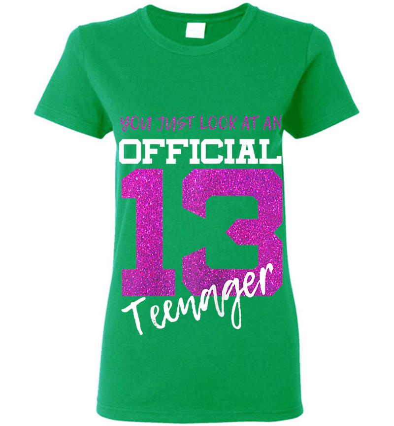 Inktee Store - 13Th Birthday - You Just Look At An Official Nager Womens T-Shirt Image