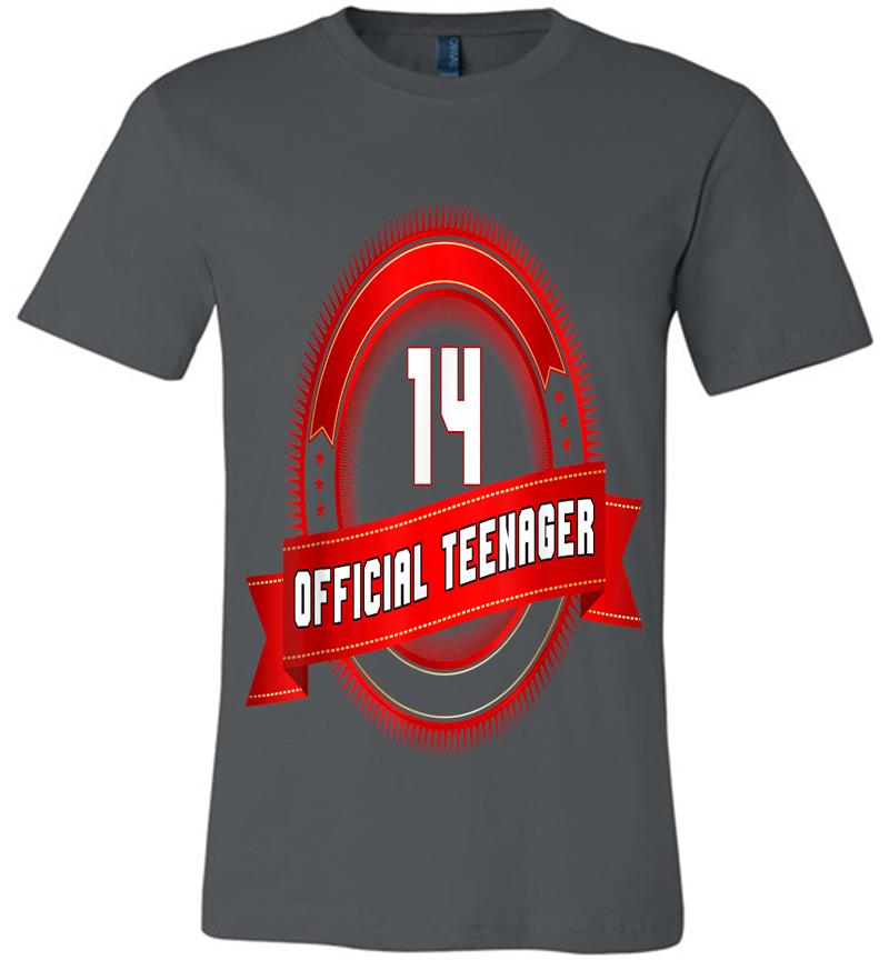 14Th Birthday Official Nager 14 Years Old Premium T-Shirt