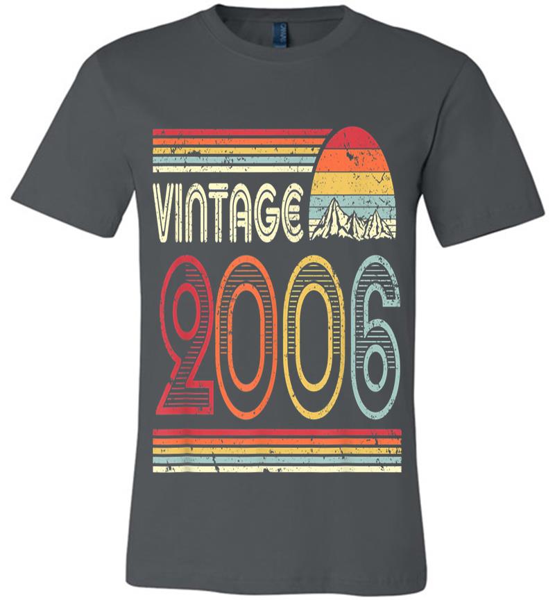 2006 Vintage , Birthday . Retro Style Premium T-Shirt