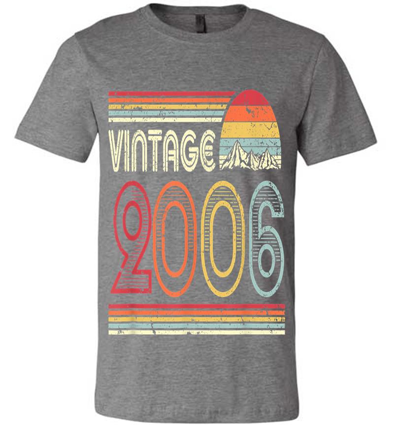 Inktee Store - 2006 Vintage , Birthday . Retro Style Premium T-Shirt Image