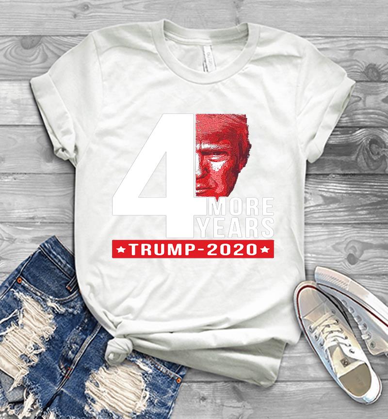 Inktee Store - 4Th More Years Trump 2020 Mens T-Shirt Image