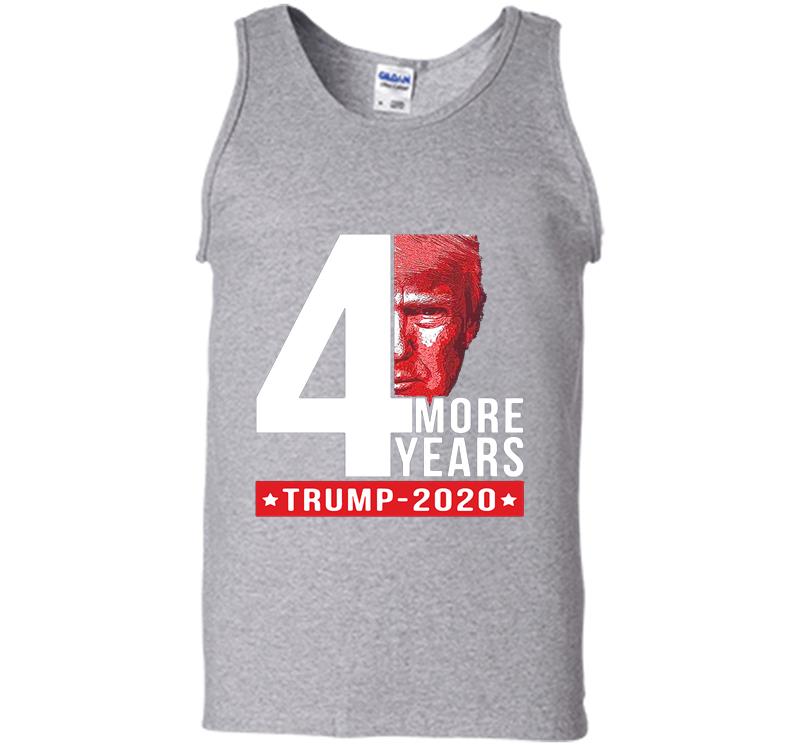 Inktee Store - 4Th More Years Trump 2020 Mens Tank Top Image