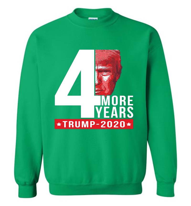 Inktee Store - 4Th More Years Trump 2020 Sweatshirt Image