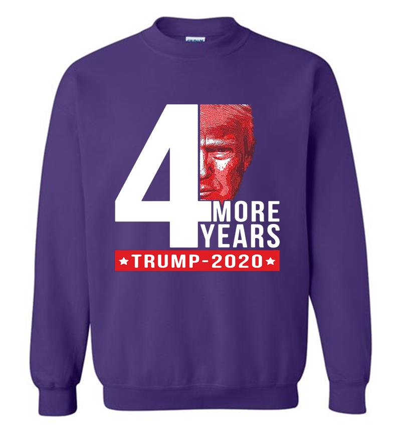 Inktee Store - 4Th More Years Trump 2020 Sweatshirt Image