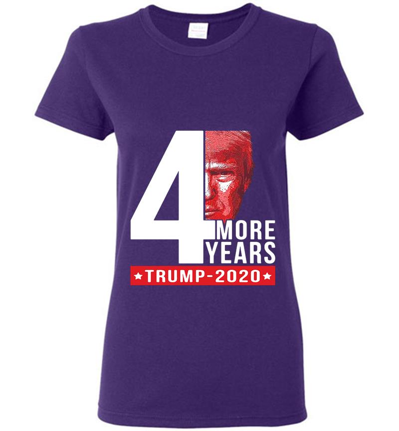 Inktee Store - 4Th More Years Trump 2020 Womens T-Shirt Image