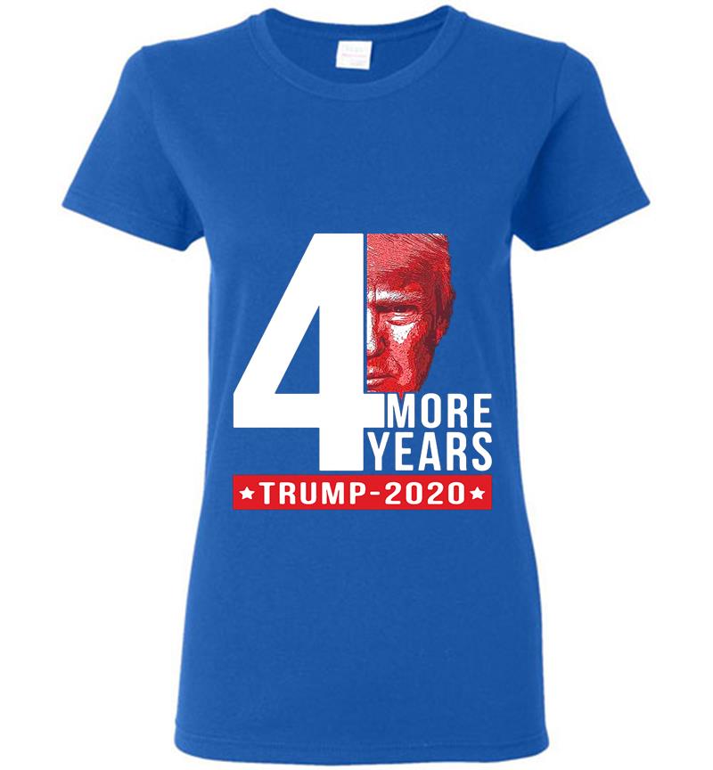 Inktee Store - 4Th More Years Trump 2020 Womens T-Shirt Image