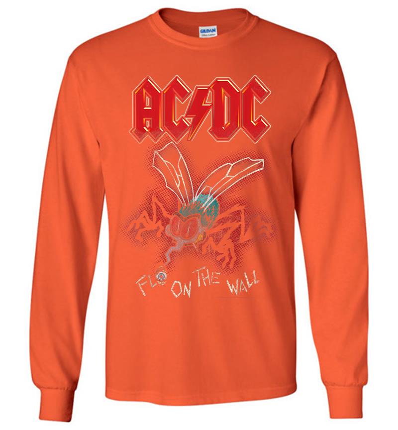 Inktee Store - Acdc Fly On The Wall Long Sleeve T-Shirt Image