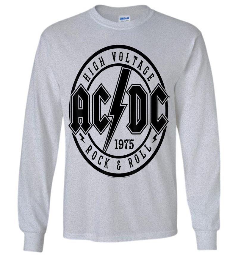 Inktee Store - Acdc Rock Roll Long Sleeve T-Shirt Image