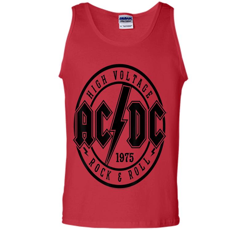 Inktee Store - Acdc Rock Roll Mens Tank Top Image