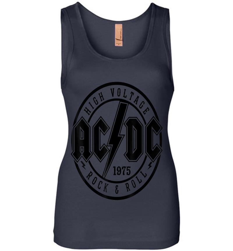 Inktee Store - Acdc Rock Roll Womens Jersey Tank Top Image