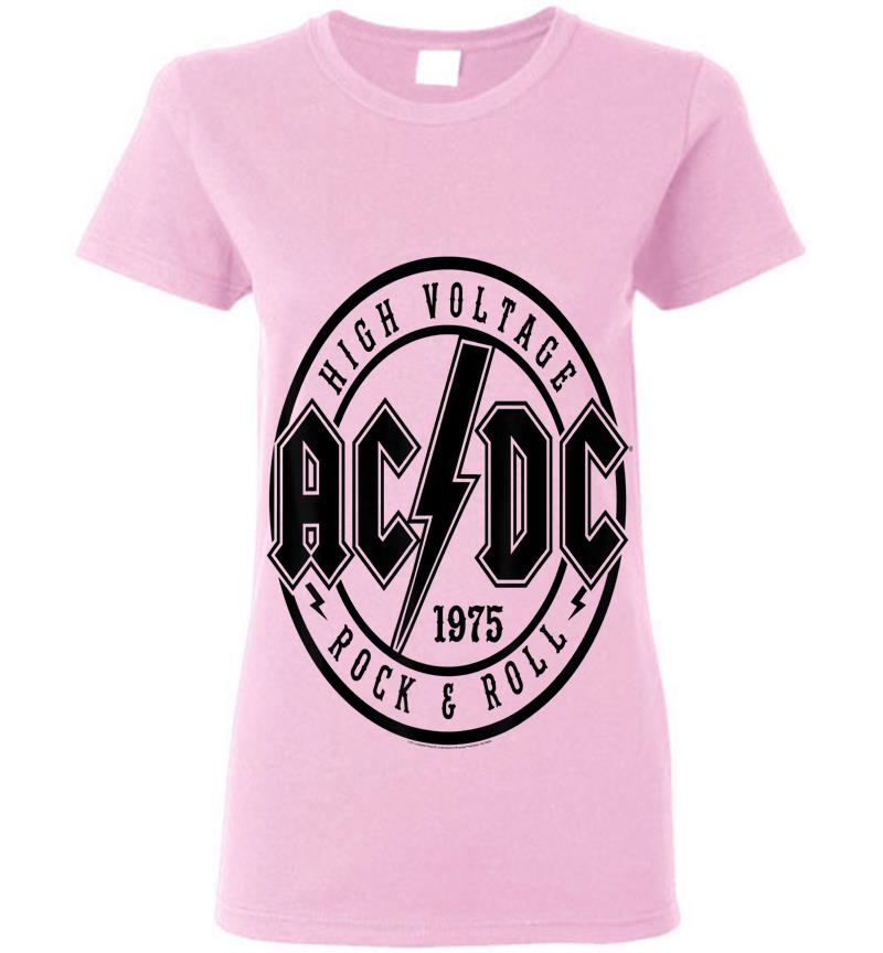 Inktee Store - Acdc Rock Roll Womens T-Shirt Image