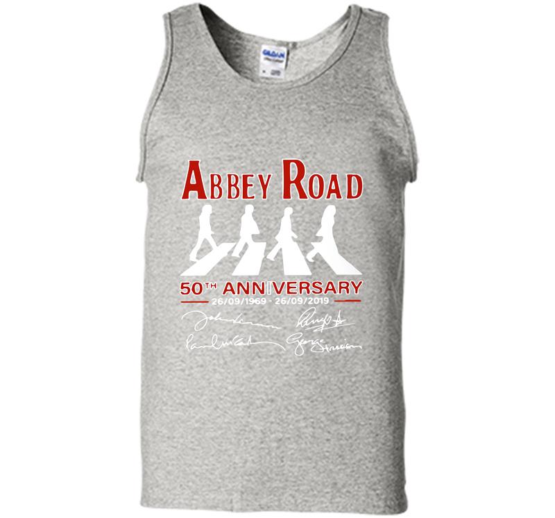 Abbey Road 50th Anniversary 1969-2019 Signature Mens Tank Top