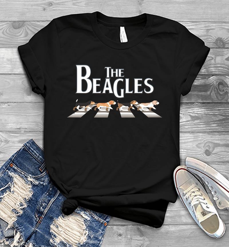 Abbey Road The Beagles Mens T-Shirt
