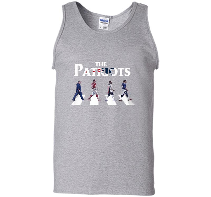 Inktee Store - Abbey Road The Patriots Mens Tank Top Image