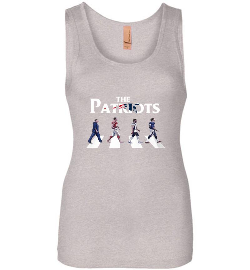 Inktee Store - Abbey Road The Patriots Womens Jersey Tank Top Image