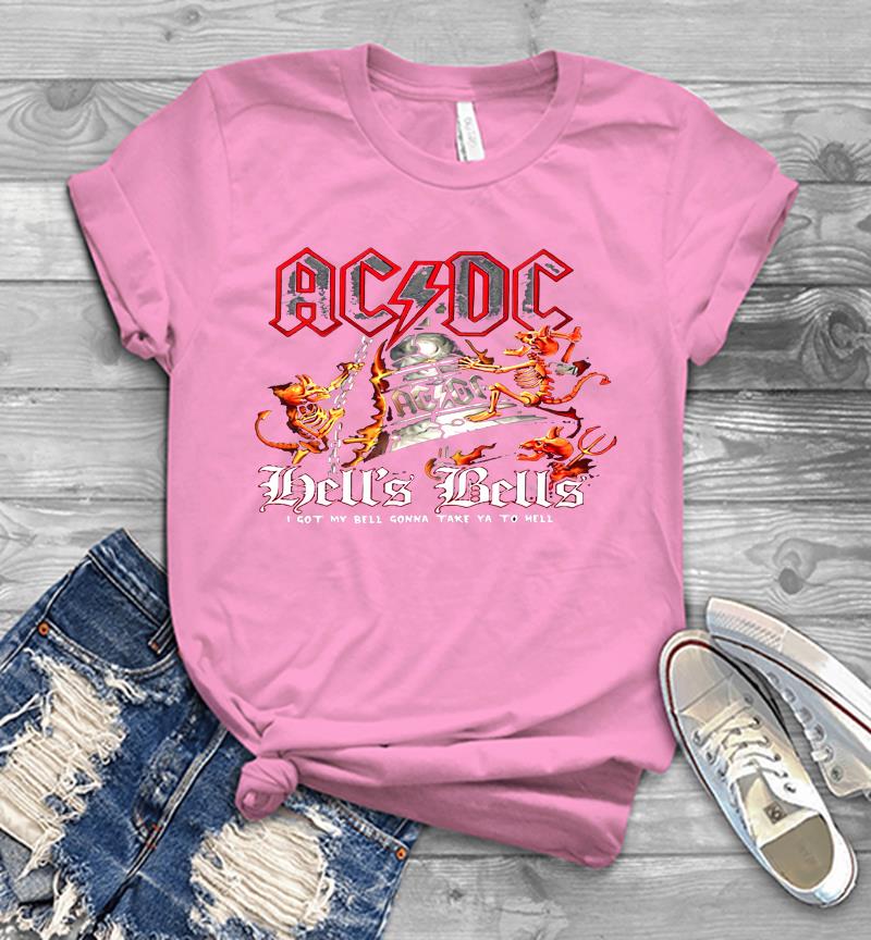 Inktee Store - Acdc Hell’s Bells I Got My Bell Gonna Take You To Hell Mens T-Shirt Image