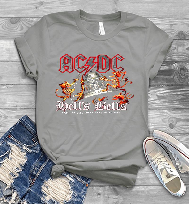 Inktee Store - Acdc Hell’s Bells I Got My Bell Gonna Take You To Hell Mens T-Shirt Image