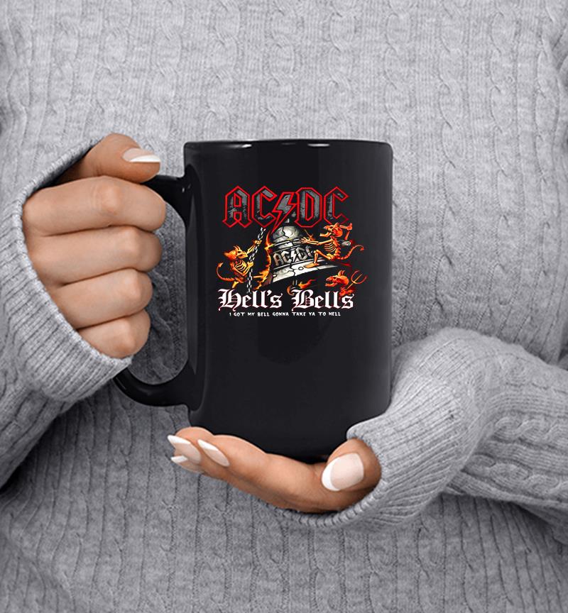 Acdc Hell’s Bells I Got My Bell Gonna Take You To Hell Mug