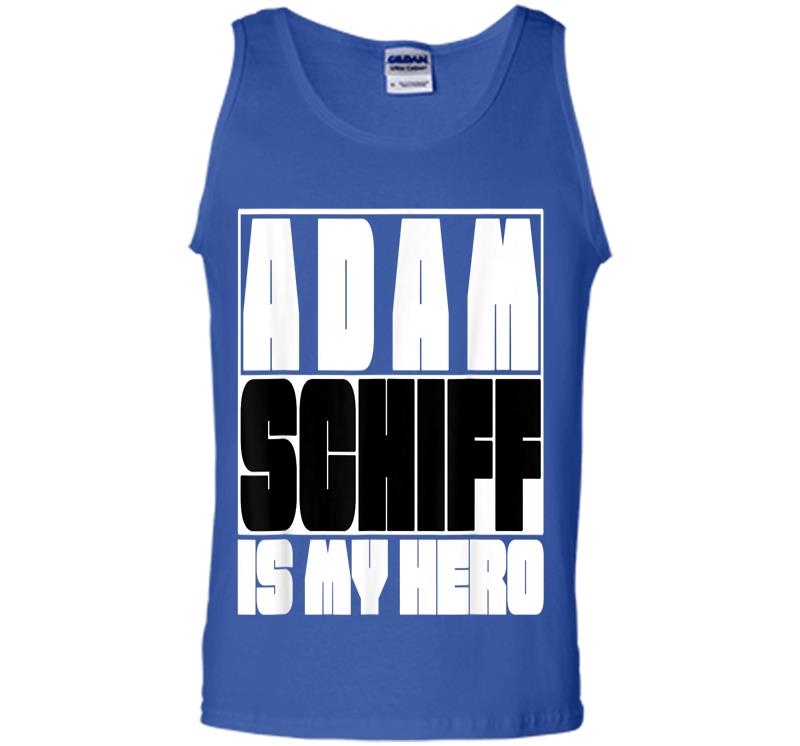 Inktee Store - Adam Schiff Is My Hero Mens Tank Top Image