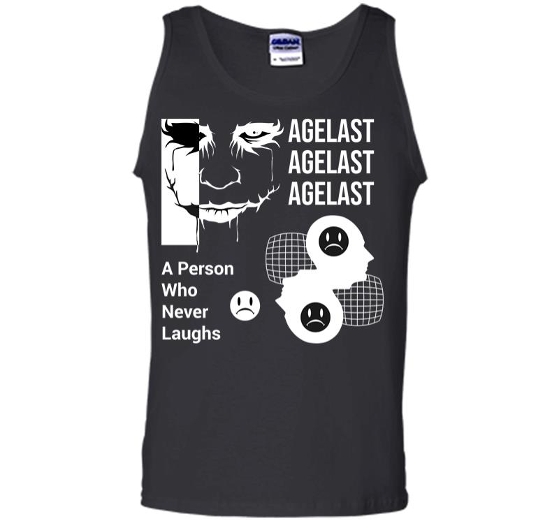 Agelast A Person Who Never Laughs Men Tank Top