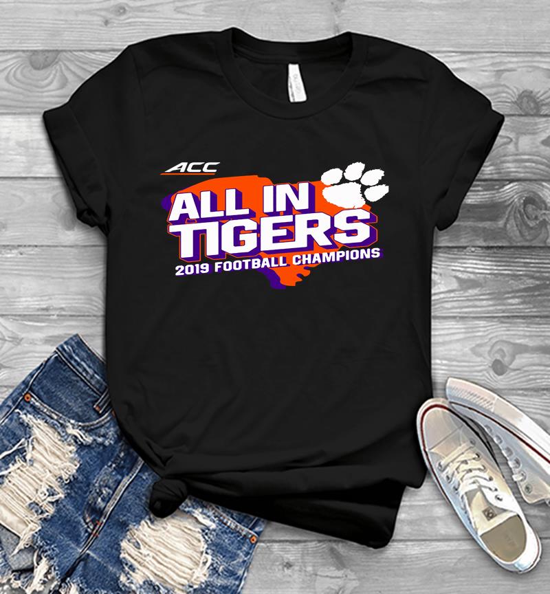 All In Tigers 2019 Football Champions Mens T-Shirt