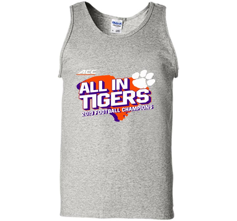 All In Tigers 2019 Football Champions Mens Tank Top