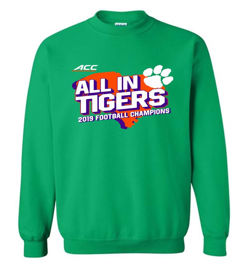 Inktee Store - All In Tigers 2019 Football Champions Sweatshirt Image