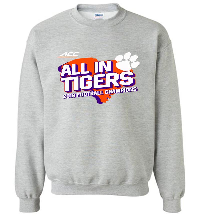 Inktee Store - All In Tigers 2019 Football Champions Sweatshirt Image