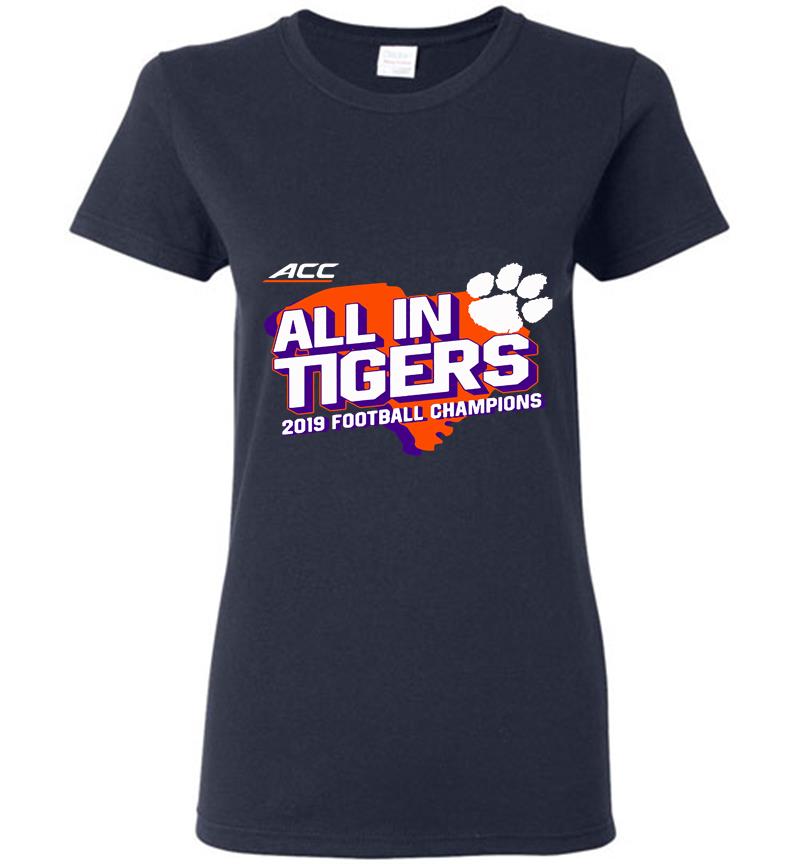 Inktee Store - All In Tigers 2019 Football Champions Womens T-Shirt Image