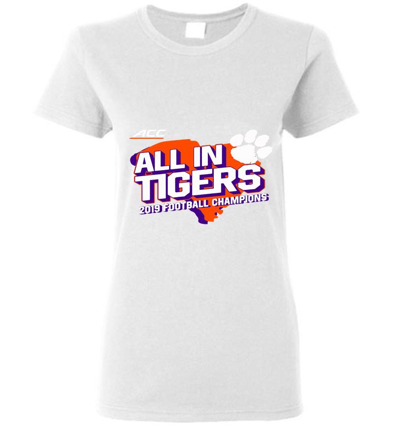 Inktee Store - All In Tigers 2019 Football Champions Womens T-Shirt Image