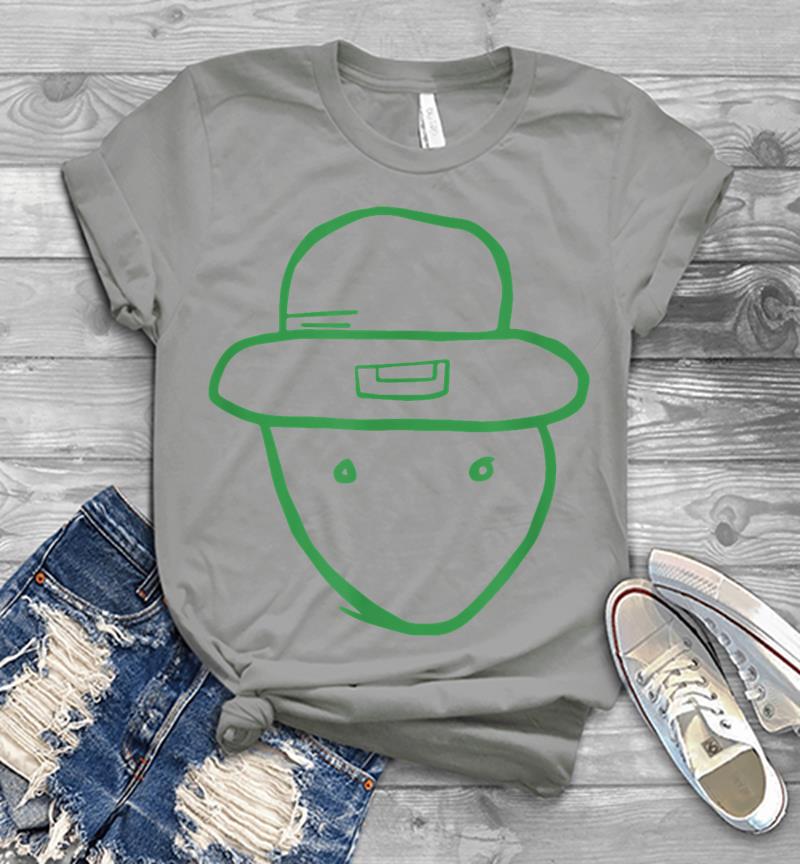 Inktee Store - Amateur Leprechaun Sketch Mobile Alabama St Patrick'S Mens T-Shirt Image