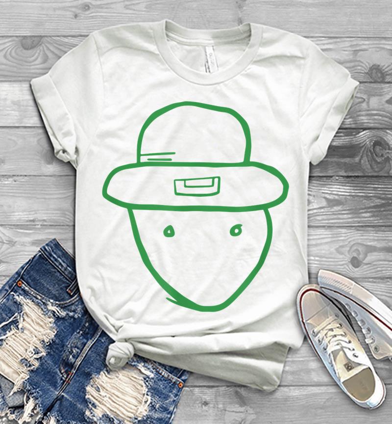 Inktee Store - Amateur Leprechaun Sketch Mobile Alabama St Patrick'S Mens T-Shirt Image