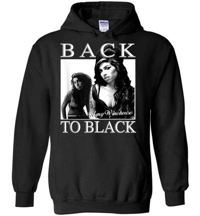 Amy Winehouse Official Back To Black Hoodies - Inktee Store