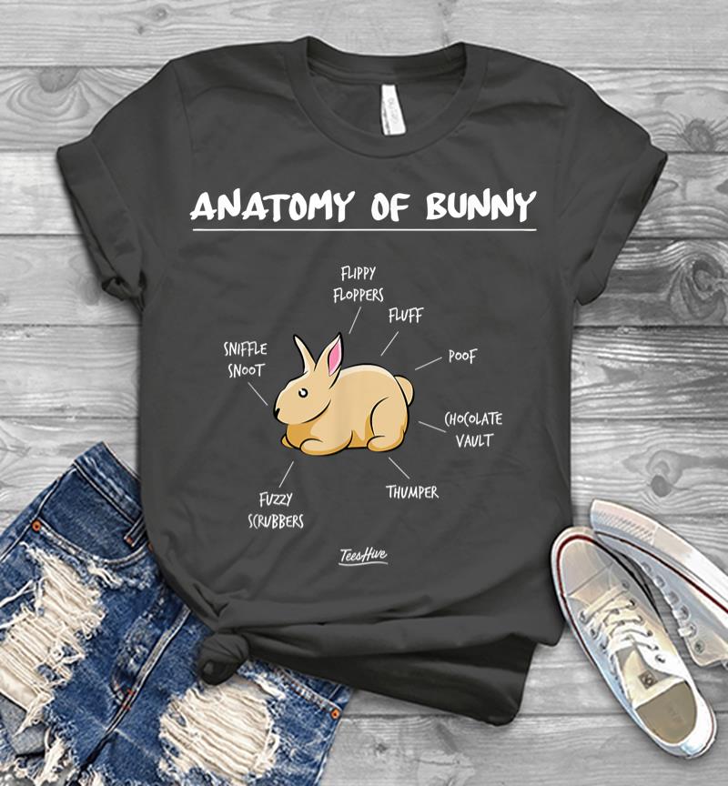 Inktee Store - Anatomy Of A Bunny Gifts For Bunny Lovers Funny Rabbit Gifts Men T-Shirt Image