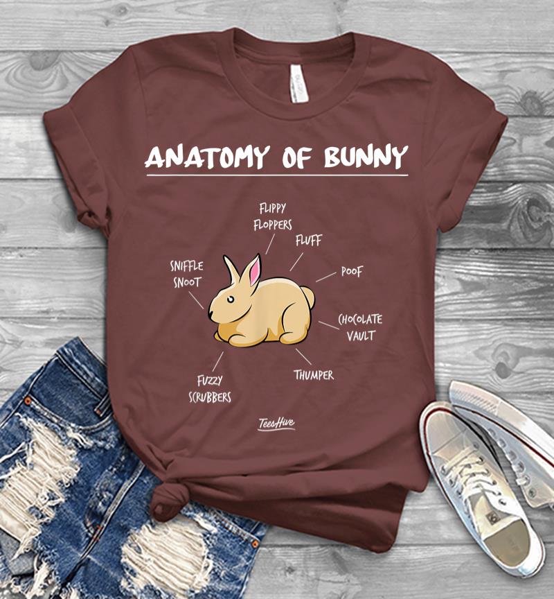 Inktee Store - Anatomy Of A Bunny Gifts For Bunny Lovers Funny Rabbit Gifts Men T-Shirt Image