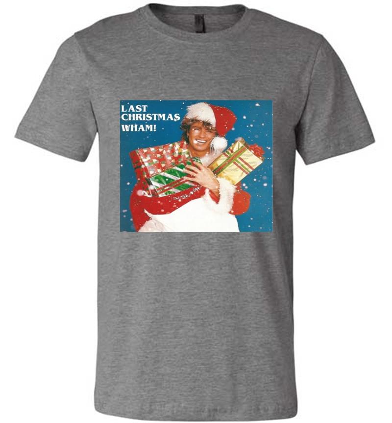 Inktee Store - Andrew Ridgeley Santa Last Christmas Wham Premium T-Shirt Image