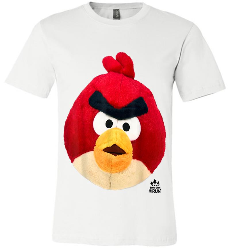 Inktee Store - Angry Birds Red Plush Official Merchandise Premium T-Shirt Image