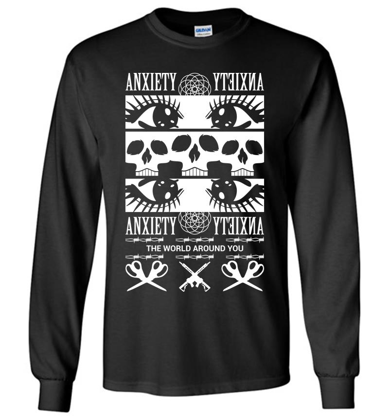 Anxiety The World Around You Long Sleeve T-Shirt