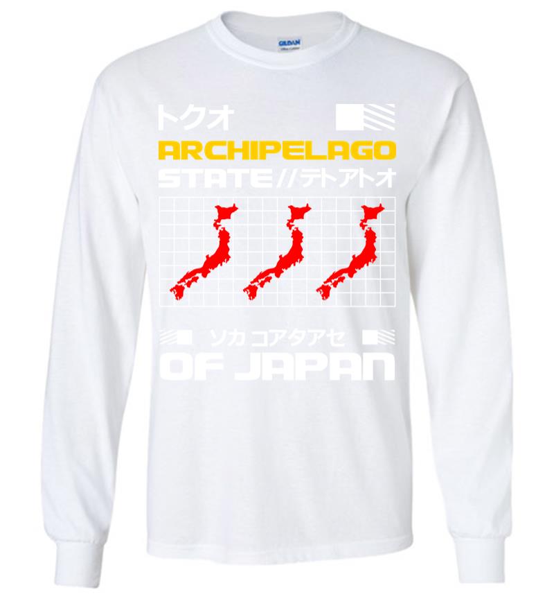 Inktee Store - Archipelago State Long Sleeve T-Shirt Image