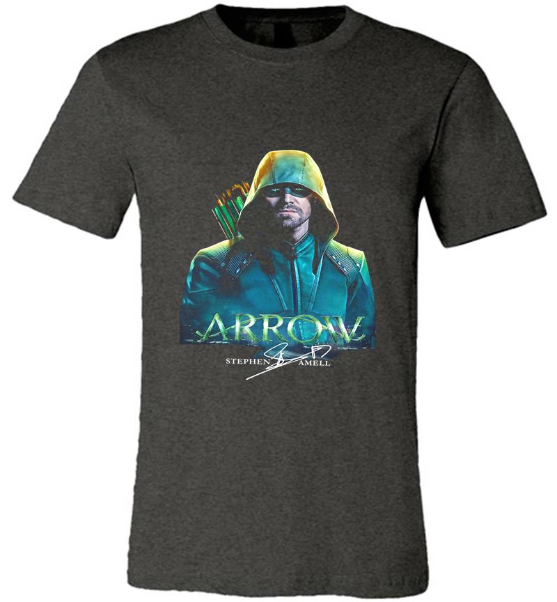 Inktee Store - Arrow Stephen Amell Signature Premium T-Shirt Image