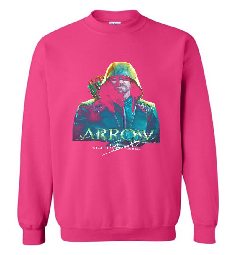 Inktee Store - Arrow Stephen Amell Signature Sweatshirt Image