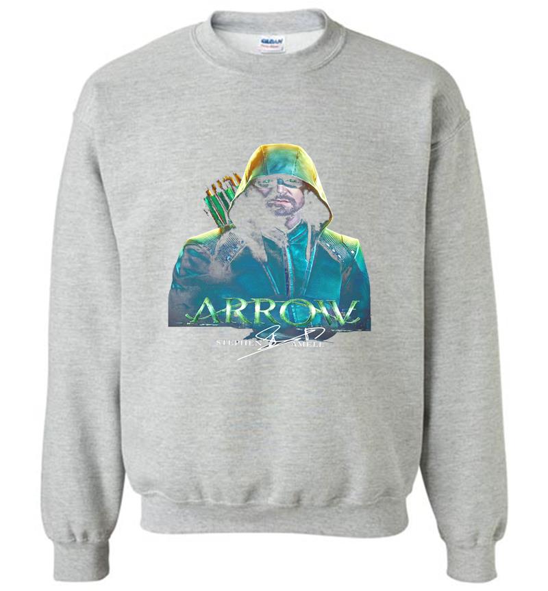 Inktee Store - Arrow Stephen Amell Signature Sweatshirt Image