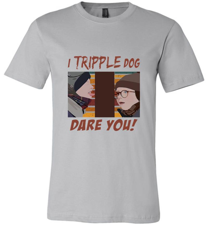 Inktee Store - Ata Boy A Christmas Story I Tripple Dog Dare You Premium T-Shirt Image
