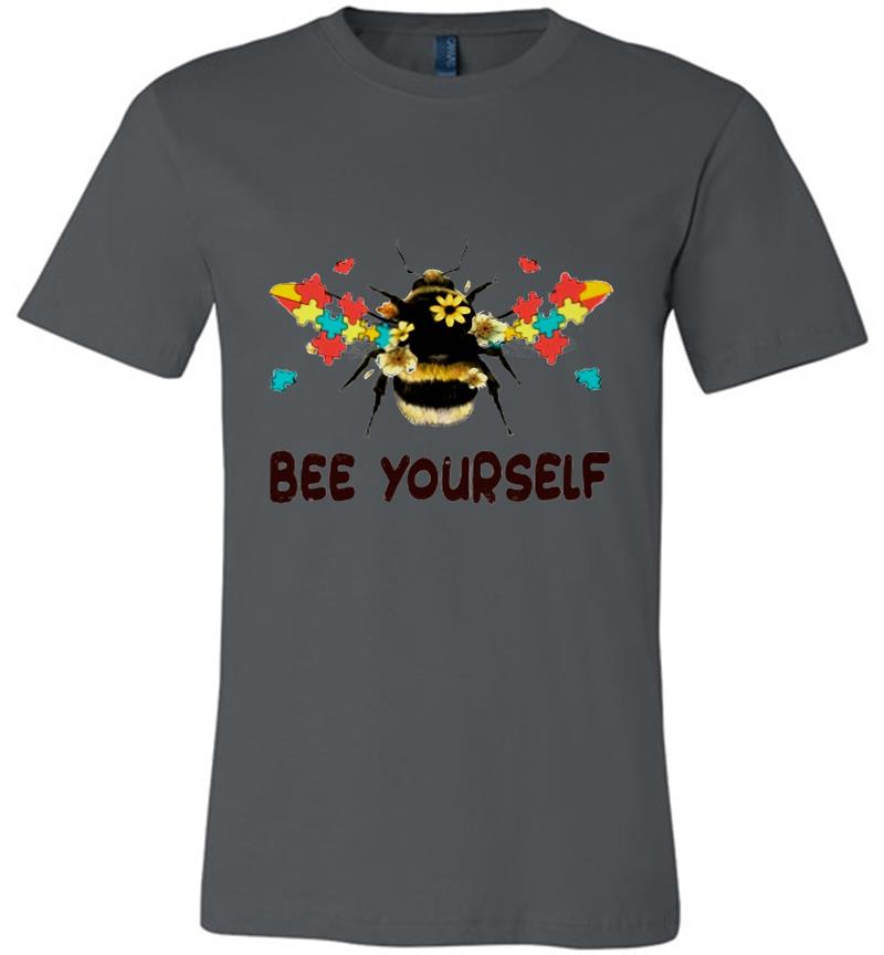 Autism Flower Bee Yourself Premium T-shirt