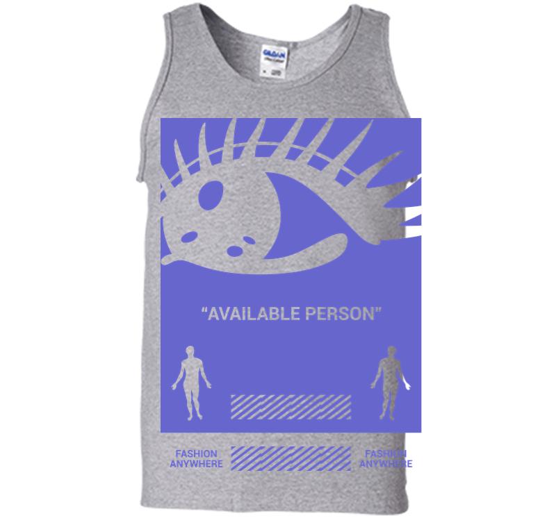 Inktee Store - Available Person Men Tank Top Image