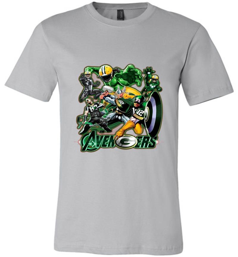 Inktee Store - Avengers Endgame Green Bay Packers Premium T-Shirt Image