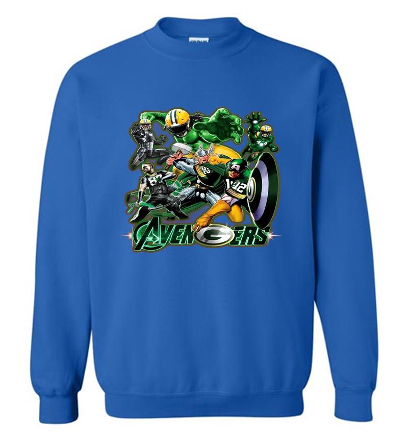Inktee Store - Avengers Endgame Green Bay Packers Sweatshirt Image