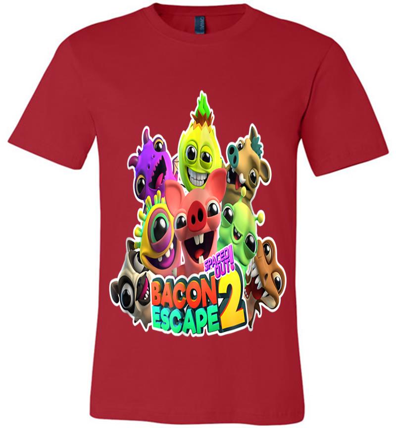 Inktee Store - Bacon Escape 2 Spaced Out - Official Premium T-Shirt Image