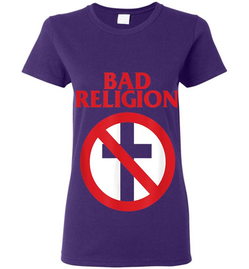 Inktee Store - Bad Religion Crossbuster Official Merch Womens T-Shirt Image