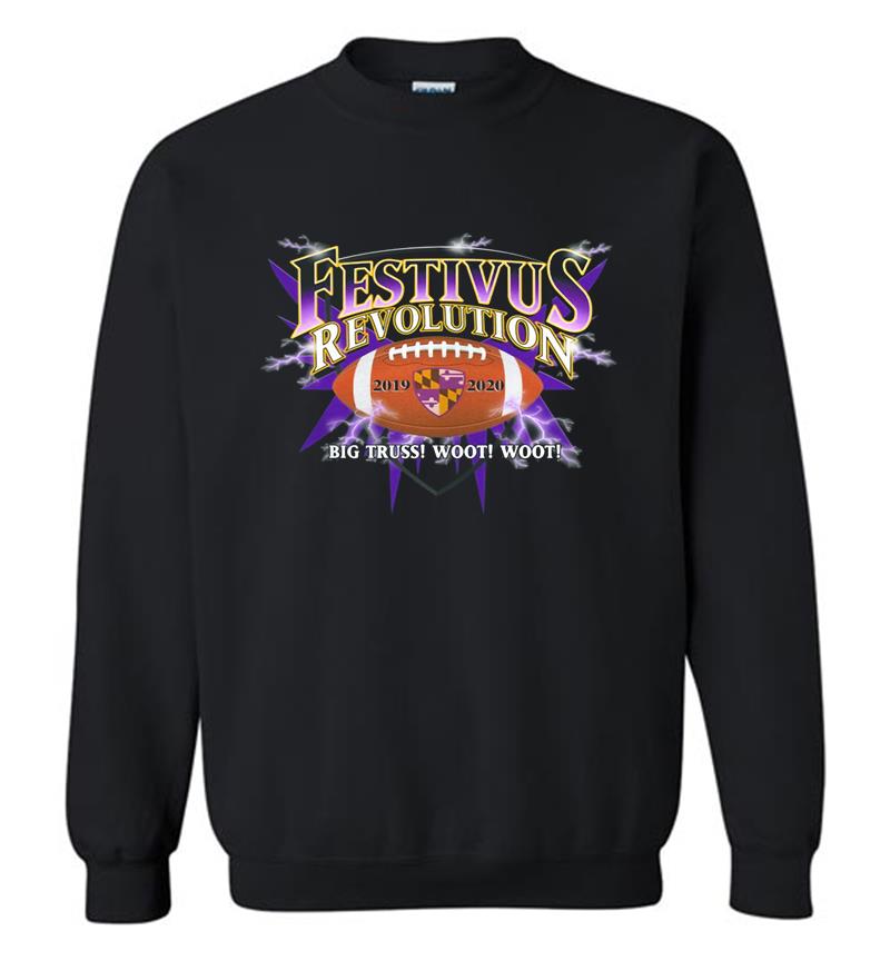 Baltimore Ravens Festivus Revolution 2019-2020 Sweatshirt